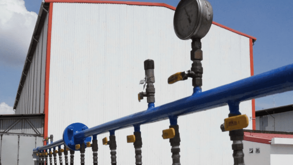 Hệ thống đường ống gas công nghiệp