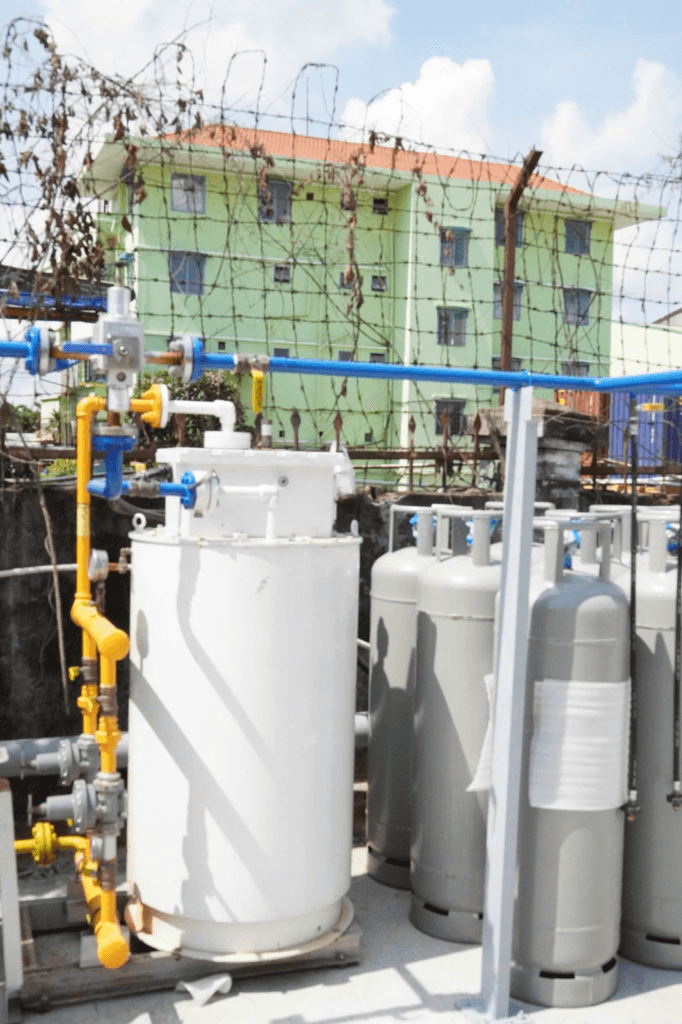 hệ thống đường ống gas 