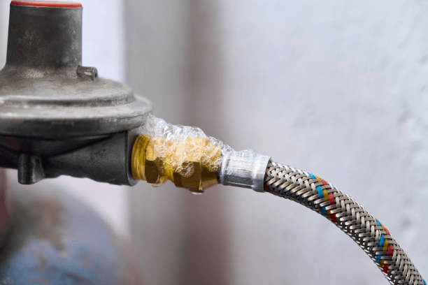 Gas bị rò rỉ